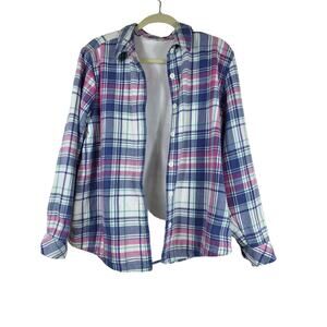 Women's flannel long sleeve large with lining   ( XX3)